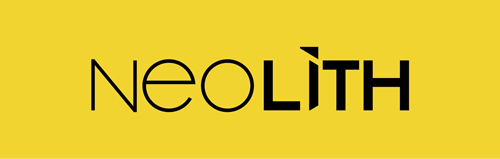 LOGO NEOLITH FONDO AMARILLO